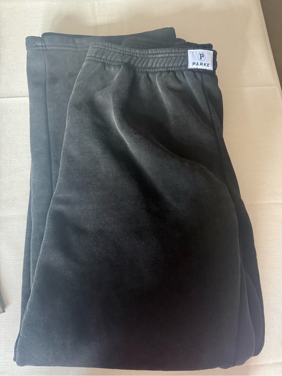 Parke Tops - Parke Halloween Acid Wash Black Straight Leg Sweatpants- NWOT